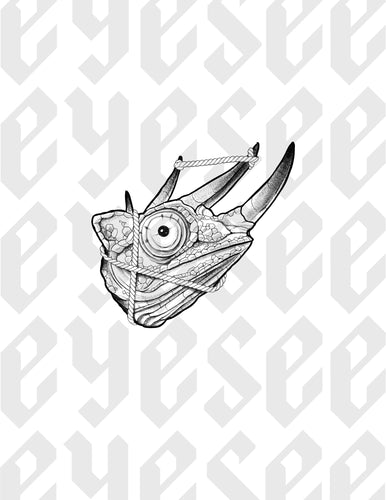 Jackson’s Chameleon Head by Stephen