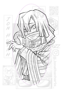 Obanai Iguro by Jon