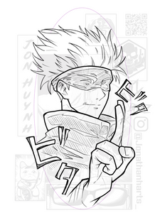 Satoru Gojo by Jon