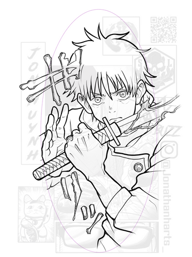 Yuta Okkotsu by Jon