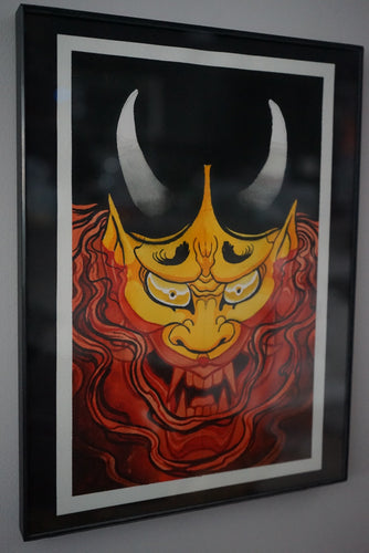 “Hannya Blood” Original Painting by Boeden Alfonso