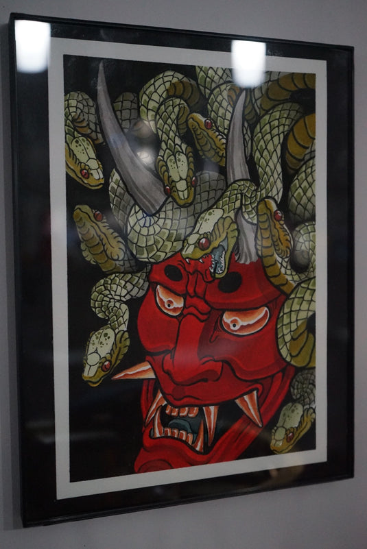 Translation missing: en.“Madusa” Original Painting by Boeden Alfonso