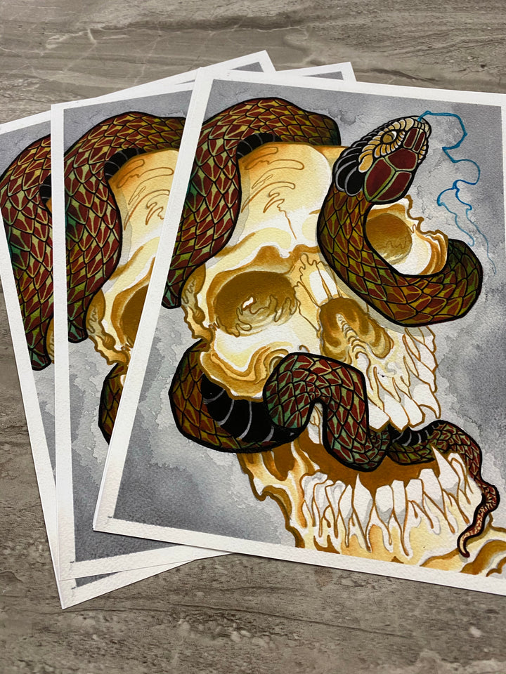 Translation missing: en.“Blue Tongue” Limited Print by Boeden Alfonso