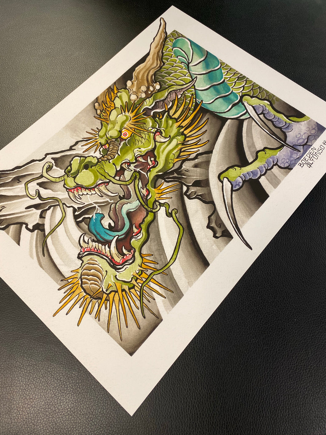 Dragon Print by Boeden Alfonso