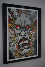 “Dragon Face” Original Painting by Boeden Alfonso