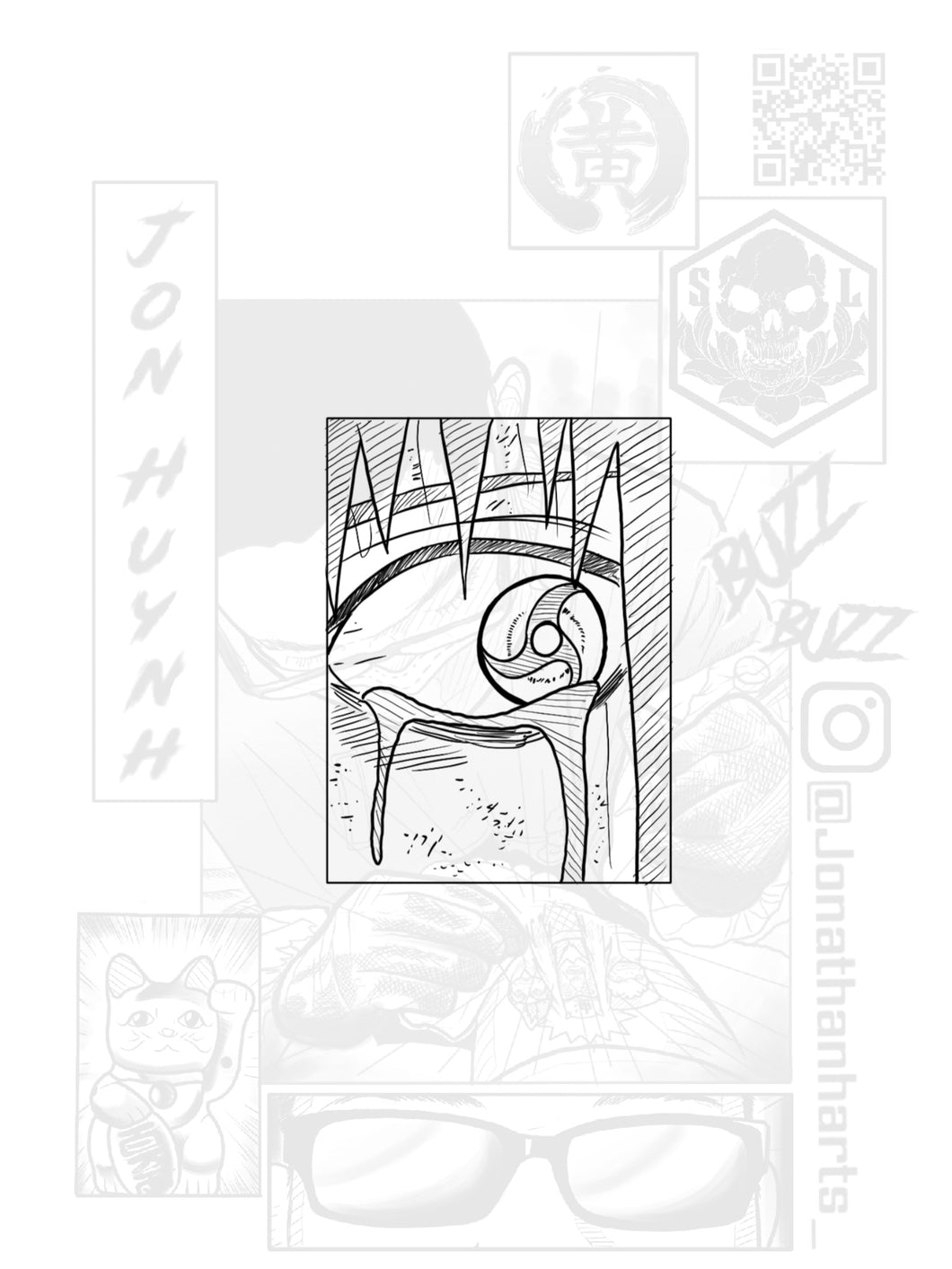 Sasuke Sharingan by Jon